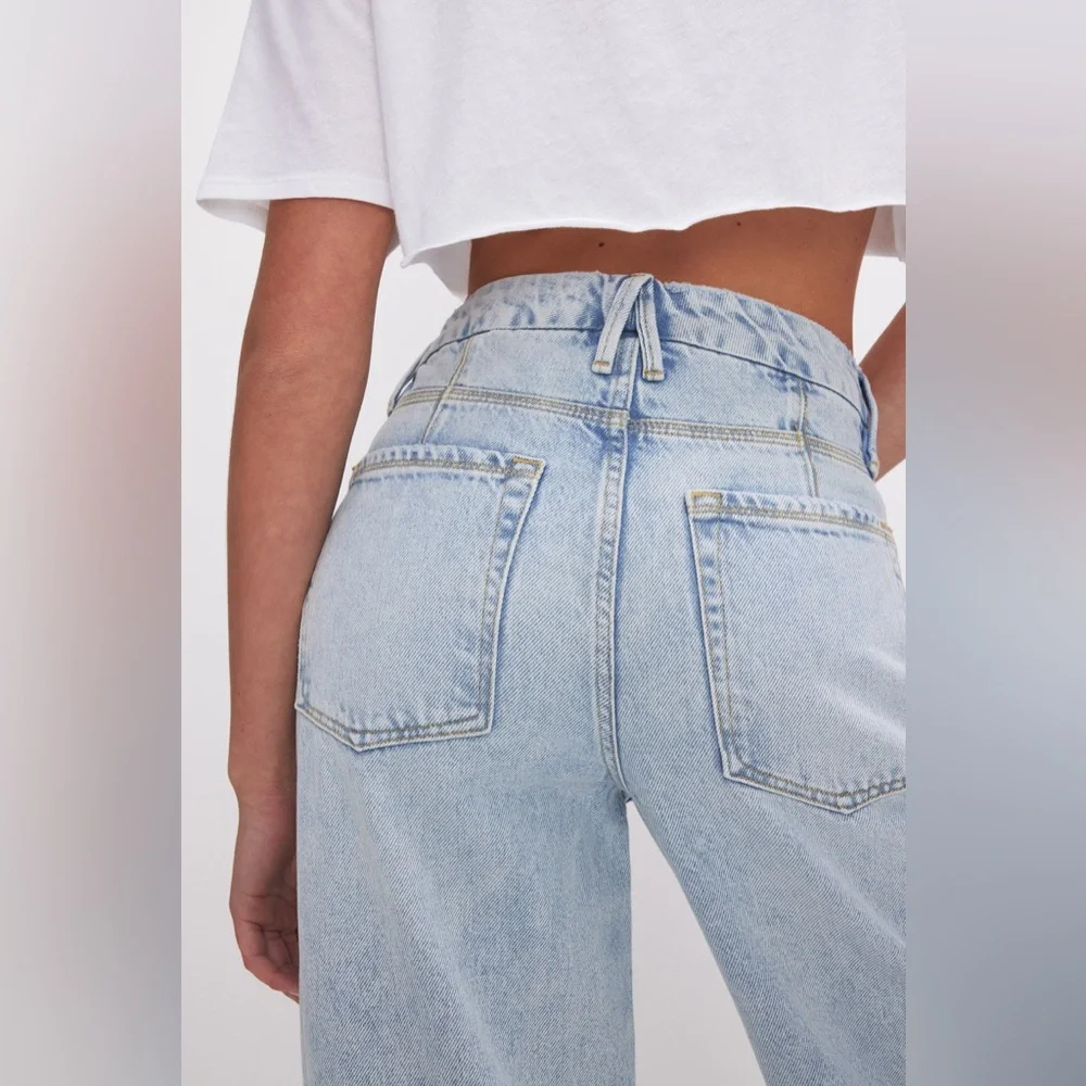 GOOD AMERICAN Good 90’s Relaxed Jeans - Picture 5 of 10